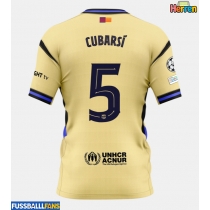 Barcelona Pau Cubarsi #5 Auswärtstrikot 2025-26 Kurzarm